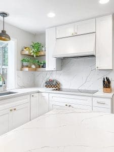 Quartz Backsplash